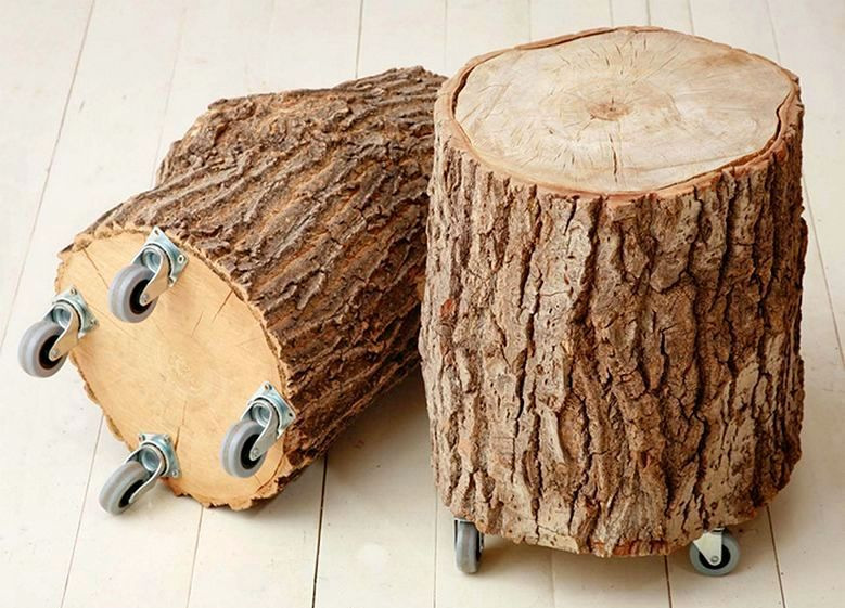 Поделки из дерева - фото идей самодельных изделий из дерева для сада, интерьера, детей